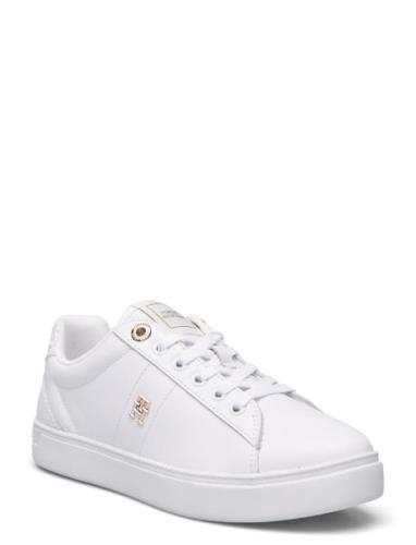 Elevated Essent Sneaker Monogram Low-top Sneakers White Tommy Hilfiger