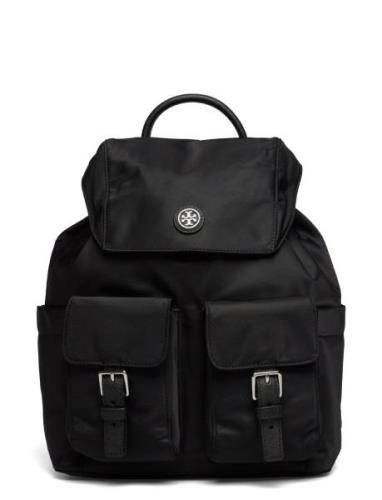 Virginia Flap Backpack Rygsæk Taske Black Tory Burch