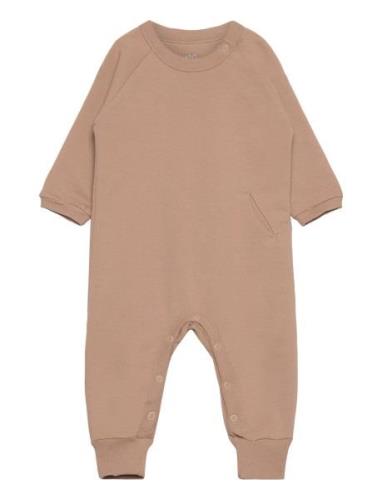 Full Body Sweat Langærmet Body Beige Copenhagen Colors