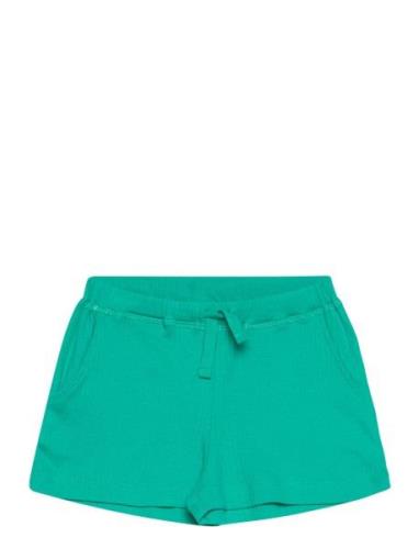 Rib Jersey Shorts Bottoms Shorts Green Copenhagen Colors