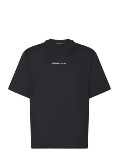 Victory Ss Tee Tops T-Kortærmet Skjorte Black Michael Kors