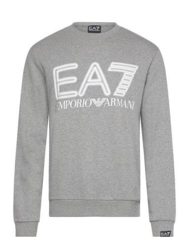 Sweatshirts Tops Sweatshirts & Hoodies Sweatshirts Grey EA7