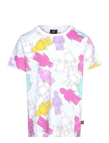 Lwtano 202 - T-Shirt S/S Tops T-Kortærmet Skjorte Multi/patterned LEGO...