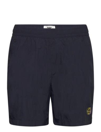 Dub Eclipse Swim Shorts Badeshorts Navy Double A By Wood Wood