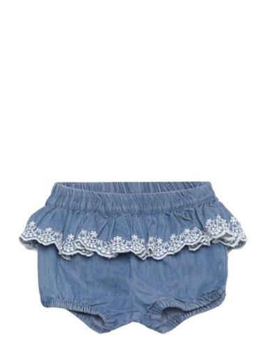 Bloomers Chambray Bottoms Shorts Blue En Fant