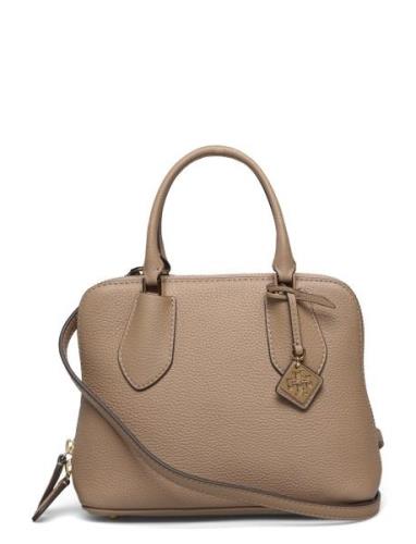 Mini Pebbled Swing Bag Bags Top Handle Bags Beige Tory Burch