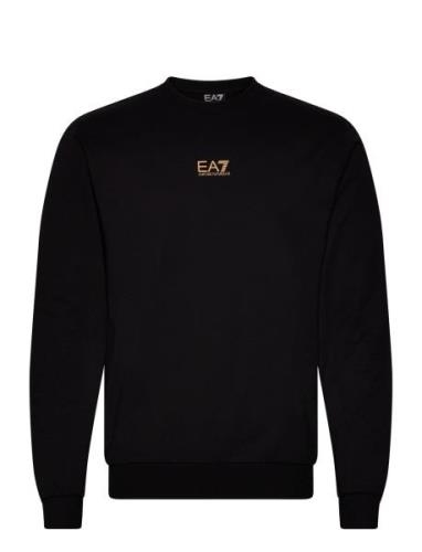 Sweatshirt Tops Sweatshirts & Hoodies Sweatshirts Black EA7