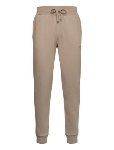 Borg Logo Pants Sport Sweatpants Beige Björn Borg