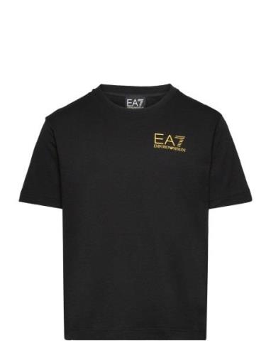 T-Shirt Tops T-Kortærmet Skjorte Black EA7