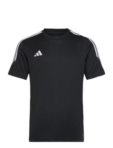 Tiro23 Club Training Jersey Men Tops T-Kortærmet Skjorte Black Adidas ...