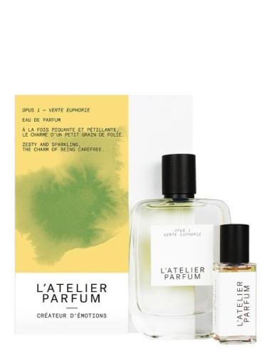 Verte Euphorie 100 Ml + Exquise Tentation 15 Ml Parfume Sæt Nude L'ate...