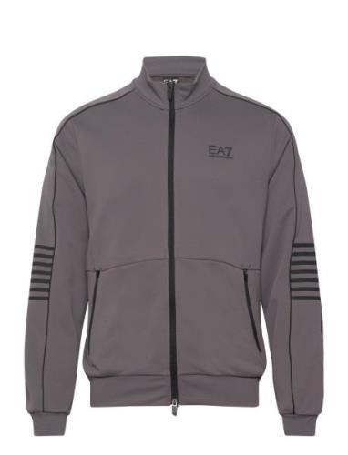 Sweatshirt Tops Sweatshirts & Hoodies Sweatshirts Grey EA7