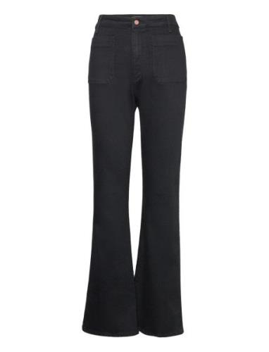 Flare Bottoms Jeans Flares Black Wrangler