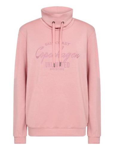 Sc-Banu Tops Sweatshirts & Hoodies Sweatshirts Pink Soyaconcept