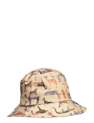 Summer Bucket Hat - Aop Accessories Headwear Hats Bucket Hats Beige Mi...