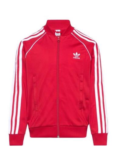 Sst Track Top Tops Sweatshirts & Hoodies Sweatshirts Red Adidas Origin...