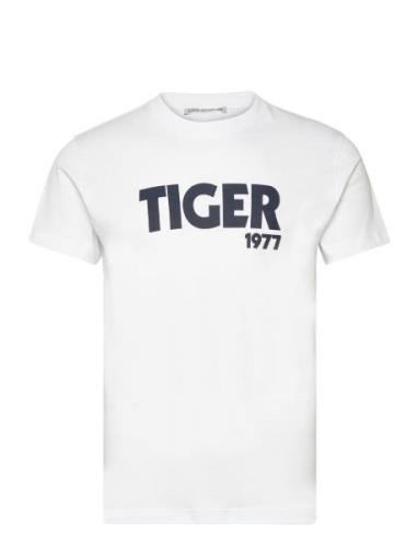 Dillan Designers T-Kortærmet Skjorte White Tiger Of Sweden