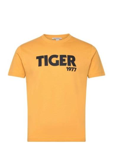 Dillan Designers T-Kortærmet Skjorte Yellow Tiger Of Sweden