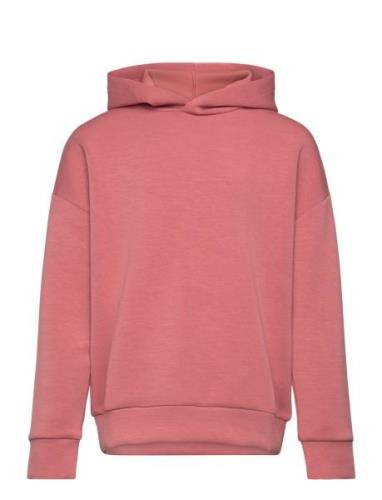 Timmia Jr. Sweat Hoody Tops Sweatshirts & Hoodies Hoodies Pink Enduran...