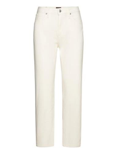 Carol Bottoms Jeans Straight-regular Cream Lee Jeans