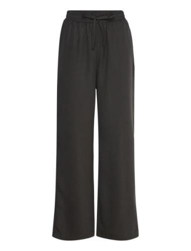 Objtilda Talula Long Pant Noos Bottoms Trousers Wide Leg Black Object