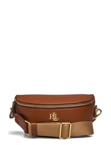 Leather Marcy Belt Bag Bum Bag Taske Brown Lauren Ralph Lauren