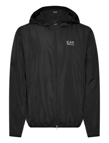 Bomber Jacket Tynd Jakke Black EA7