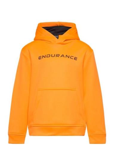 Glane Jr. Hoody Tops Sweatshirts & Hoodies Hoodies Orange Endurance