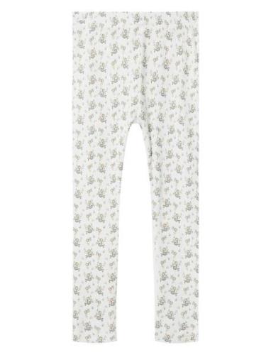 Nmfgago Slim Legging Lil Noos Bottoms Leggings White Lil'Atelier