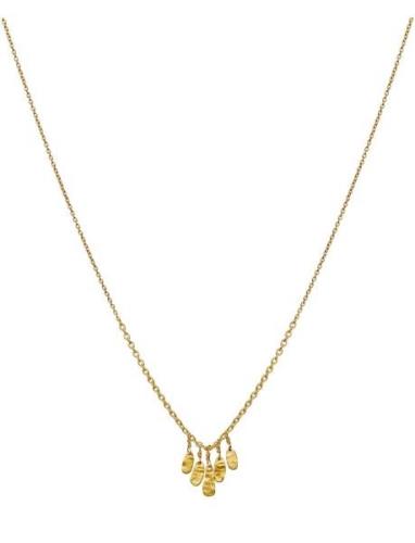 Theresa Necklace Accessories Jewellery Necklaces Dainty Necklaces Gold...