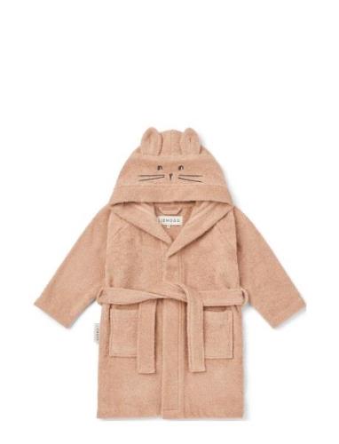 Lily Rabbit Bathrobe Morgenkåbe Badekåbe Pink Liewood