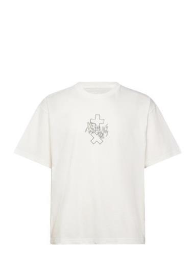 T-Shirt Over Core Tops T-Kortærmet Skjorte White Replay