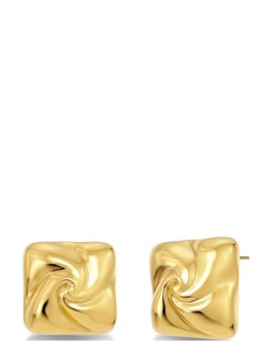 Milky Way Studs L Accessories Jewellery Earrings Studs Gold Edblad