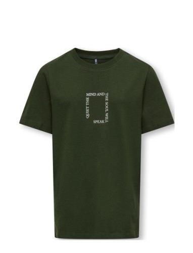 Kobjoseph Reg S/S Tee Box Jrs Tops T-Kortærmet Skjorte Green Kids Only