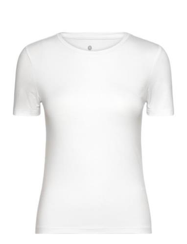 Jbs Of Dk Slim Tee Bamboo Top White JBS Of Denmark