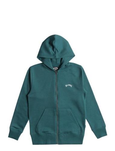 Arch Zh Tops Sweatshirts & Hoodies Hoodies Green Billabong