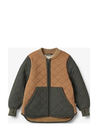 Thermo Jacket Wulf Outerwear Jackets & Coats Quilted Jackets Beige Whe...