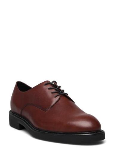 Alex M Shoes Business Laced Shoes Brown VAGABOND