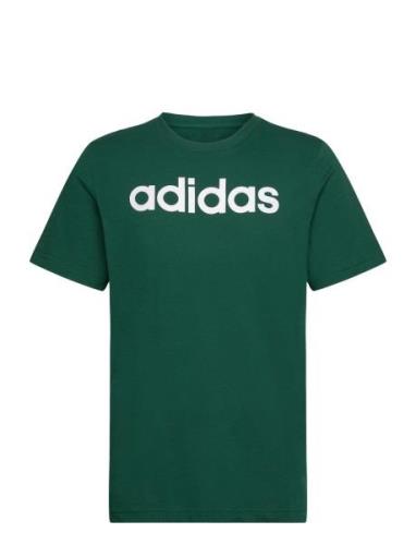 M Lin Sj T Sport T-Kortærmet Skjorte Green Adidas Sportswear