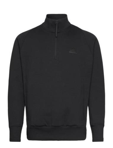 M Z.n.e. H-Zip Sport Sweatshirts & Hoodies Sweatshirts Black Adidas Sp...