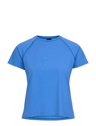 Elevated Performance Tee Sport T-shirts & Tops Short-sleeved Blue Joha...