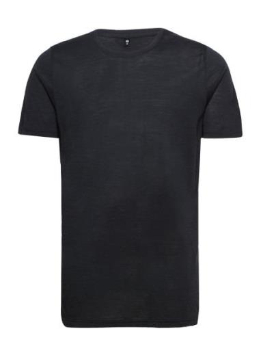 Jbs Of Dk T-Shirt Wool Gots Tops T-Kortærmet Skjorte Black JBS Of Denm...