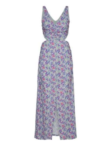 Flora Stephanie Dress Maxikjole Festkjole Purple Bzr