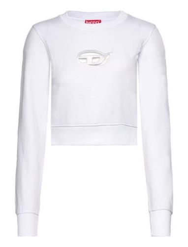 F-Slimmy-Od Sweat-Shirt Tops Sweatshirts & Hoodies Sweatshirts White D...