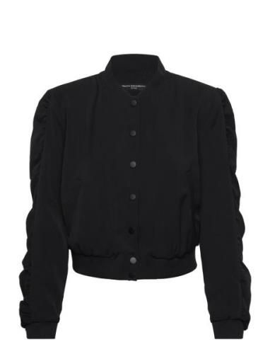 Harrie Suiting Bomber Jacket Bomberjakke Black French Connection