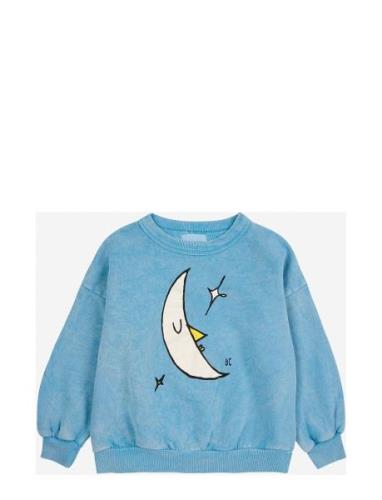 Beneath The Moon Sweatshirt Tops Sweatshirts & Hoodies Sweatshirts Blu...