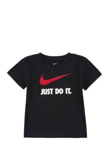 Nike "Just Do It" Tee Tops T-Kortærmet Skjorte Black Nike