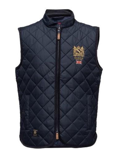 Trenton Quilted Vest Designers Vests Navy Morris