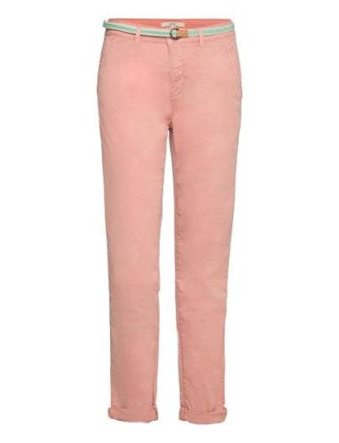 Chinos With Innovative Stretch Fibres Bottoms Trousers Chinos Pink Esp...