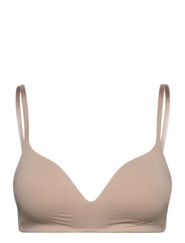 Bra Flora Theresia Lingerie Bras & Tops Soft Bras Non Wired Bras Beige...